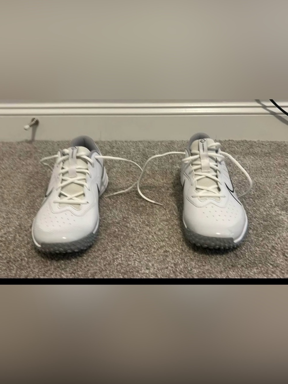 Kids White Athletic Sneakers - Lightweight Comfort